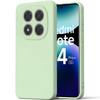 Чехол для Xiaomi Redmi Note 14 Pro Plus 5G/Note 14 Pro+ 5G - Зеленый силикон - E.F.Connection®
