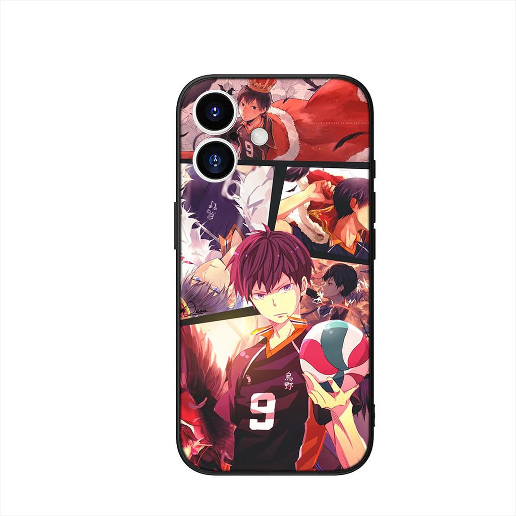 Чехол для телефона Haikyuu Hinata Атаки в волейболе для OPPO A18 A16 A17 A38 A54 A40 A60 A80 A78 A79 A57 A55 A96 A15 A12 Корпус