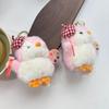 Cute Little Painter Penguin Plush Keychain Stuffed Doll Keyring Bag Pendant Backpack Hanging Decoration Christmas Gifts
