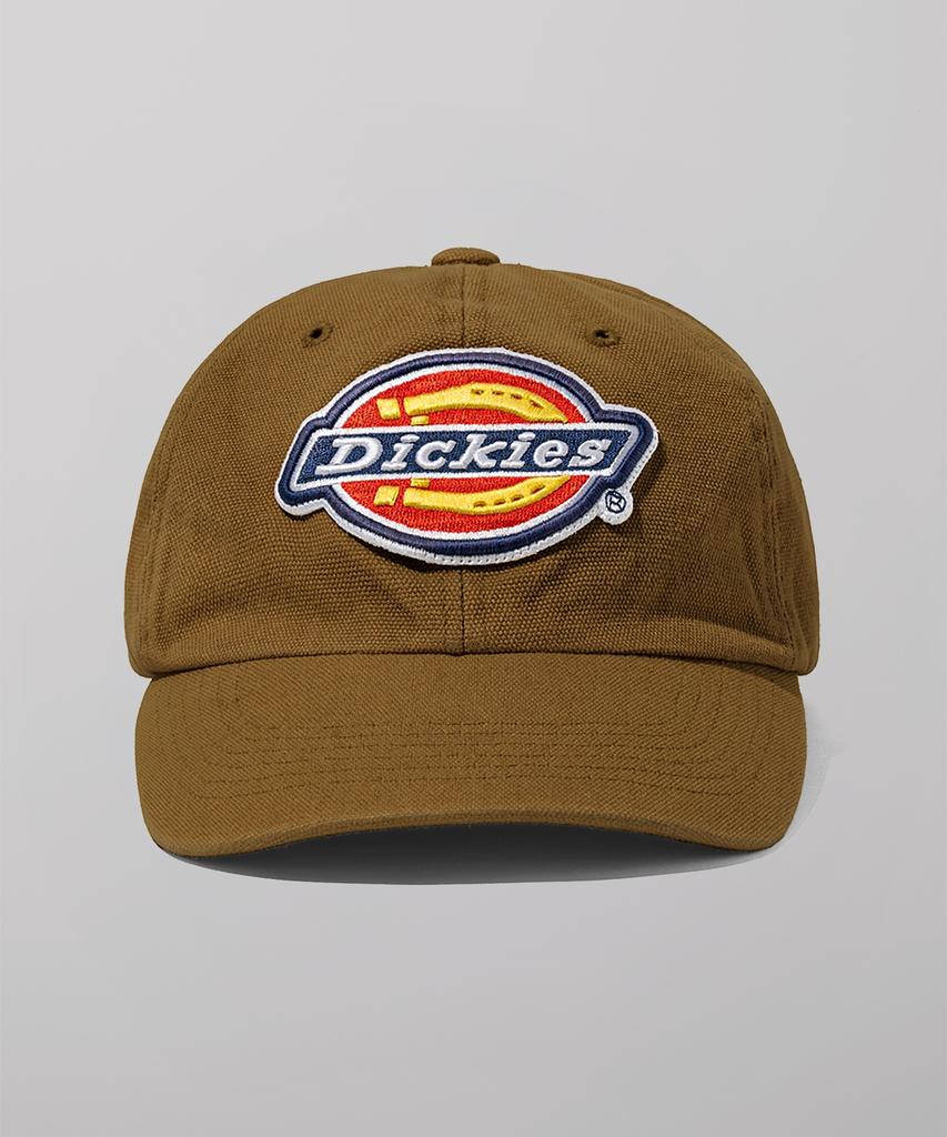 DICKIES Big Logo Washed Ball Cap Brown