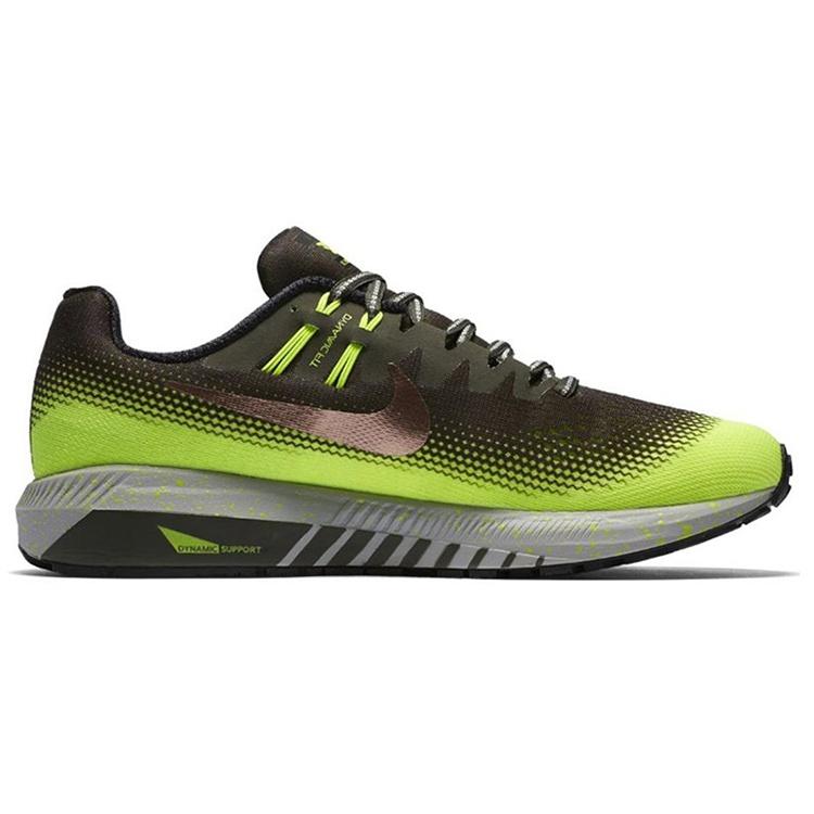 Nike Мужские кроссовки Air Zoom Structure 20 Shield 'Cargo Khaki Volt' 849581-300