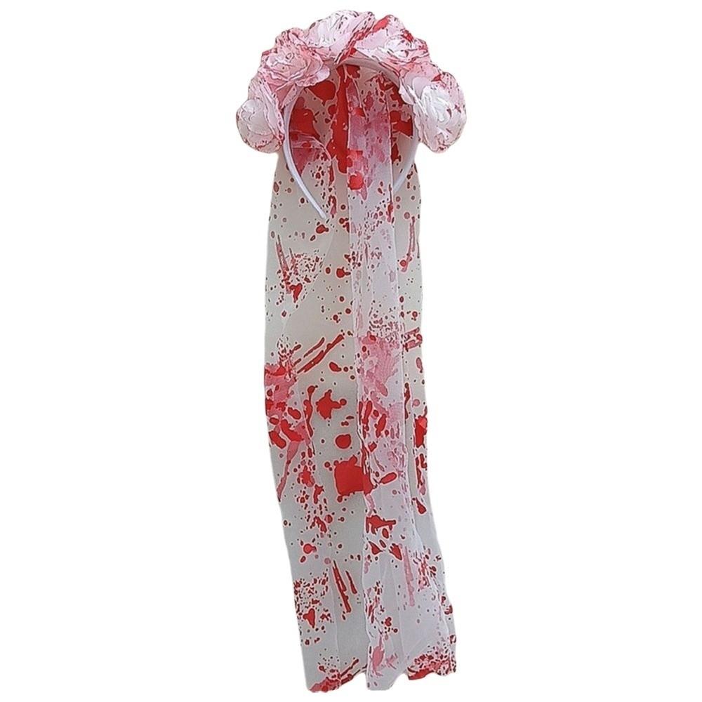 Vintage Rose Flowers Headdress Gothic Style Cosplay Headdress Halloween Party