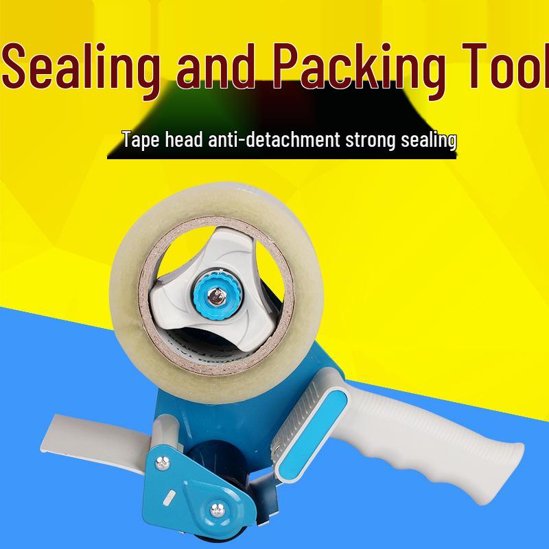 72mm Metal Tape Dispenser Handheld Cutter Sealing Machine 3-inch