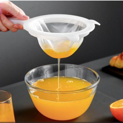 100 сеток, кухонный фильтр для молока, ультратонкий сетчатый фильтр, нейлоновая сетчатая ложка-фильтр для соевого молока, кофе, йогурта, ситечки