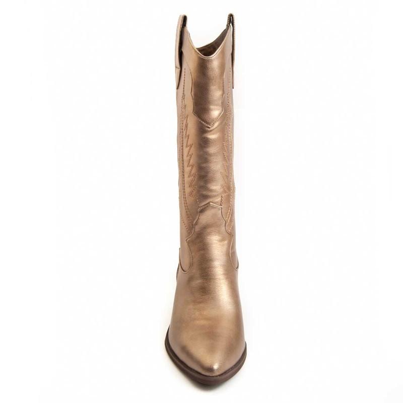 Bota De Tacón Para Mujer. Montevita Tejan2 96673