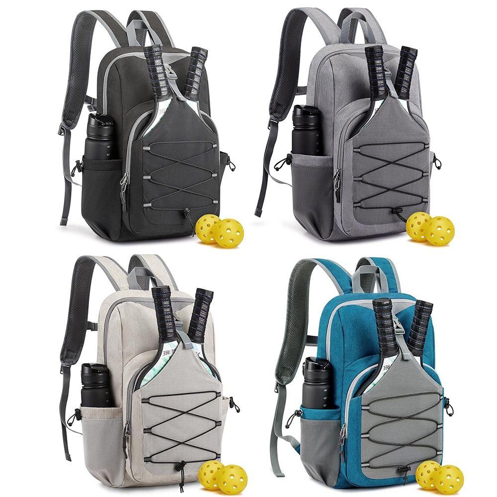 Вмещает 2 ракетки Пиклбол Ракетки Рюкзак Пиклбол Наплечная сумка Аксессуары для Пиклбола