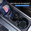 2PC Leather Interior Car Anti Slip Mat Coaster Car Water Cup Slot Accessory for Rolls-Royce Cullinan Phantom Ghost Wraith Dawn