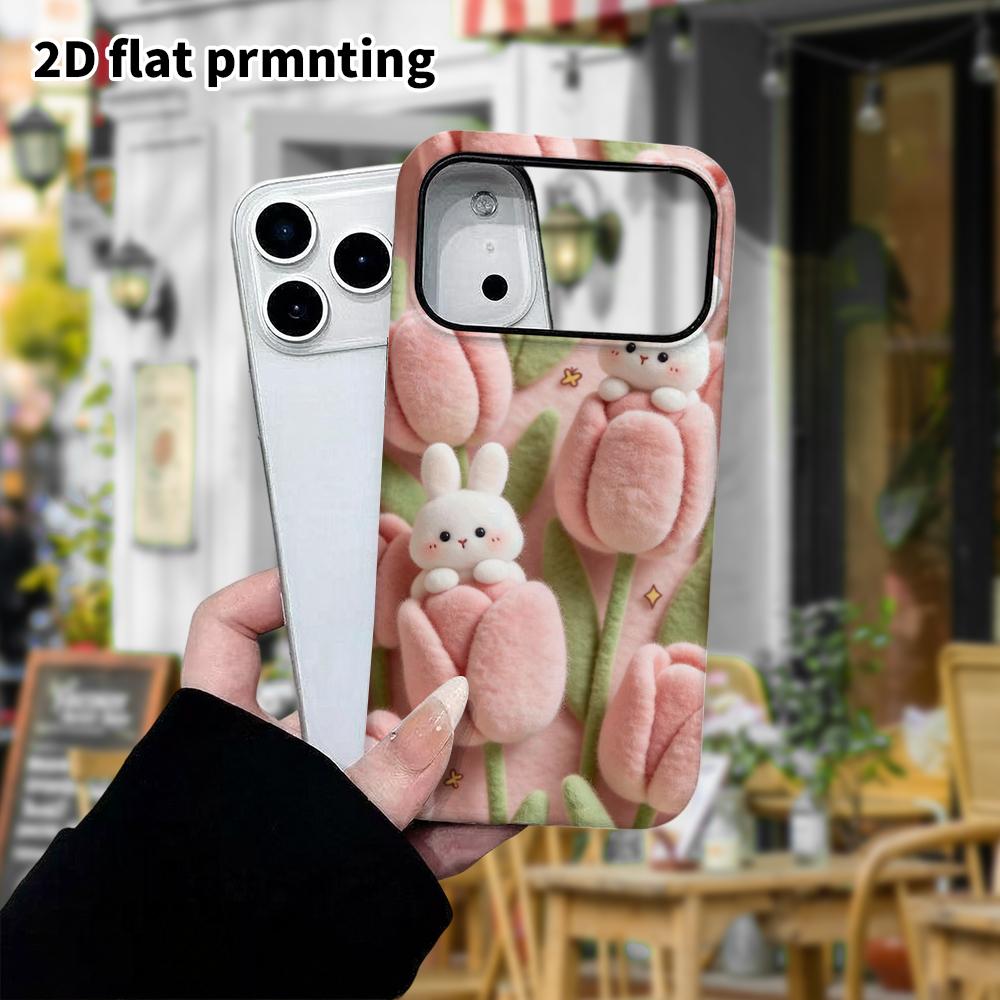 Чехол для телефона: Плоский 2D защитный чехол для Samsung Galaxy A34 A35 M05 M06 S20 S22 S21 FE Plus 5G, тюльпан кролик, идеальный подарок на Рождество и Хэллоуин