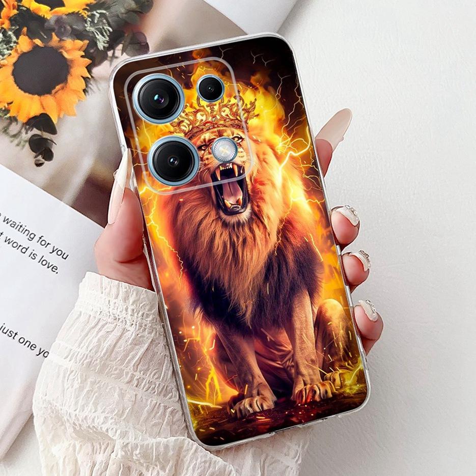 For Xiaomi Redmi Note 14S Case Stylish Butterfly Painted Cover 6.67'' Soft Silicone Phone Case For Redmi Note 14S Note14S Bumper