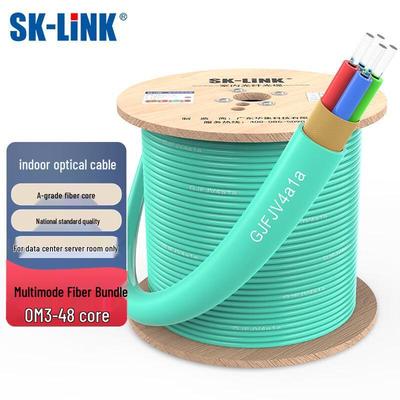 SK-LINK 10G OM3 Внутренний многомодовый оптоволоконный кабель на 48 волокон