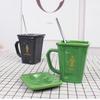 Забавная кружка для воды керамическая кружка кружка-туалет приседание тяжелый вкус розыгрыш подарок кружка на день рождения кружка подарок