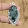Natural Kambaba Jasper Gemstone Jewelry 925 Sterling Silver Pendant For Girls