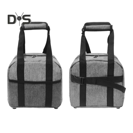 Сумка для шаров для боулинга, переносная сумка для одного мяча с мягким держателем и сетчатым карманом, небольшой чехол для шаров для боулинга для мужчин, подарки