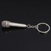 Fashion Car Key Holder Personalized Pendent Key Chain Microphone Key Ring  Women Men