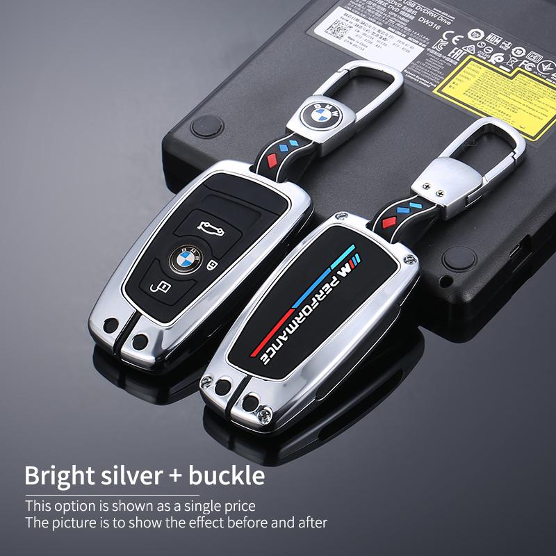 Hot 2025 Metal Car Key Case Cover for BMW 520 F10 F30 F18 118i 320i 1 3 5 7 Series X3 F25 X4 M3 M5 Keychain Bag Shell Accessorie