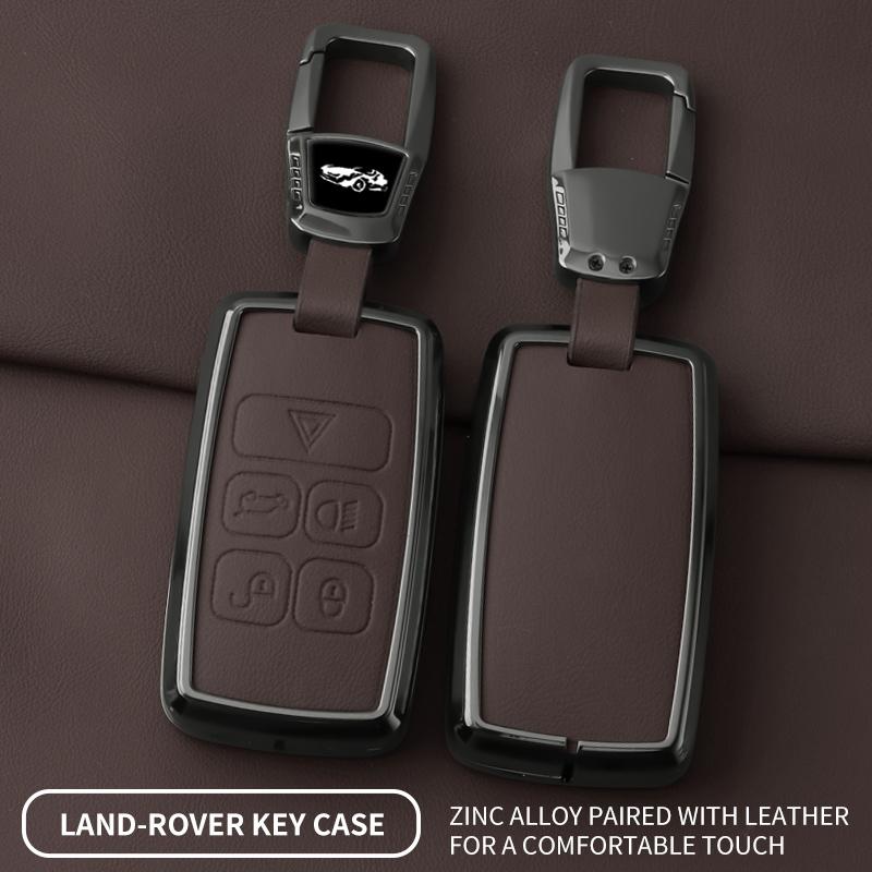 Interior Mouldings Car Zinc Alloy Key Case Cover Shell For Land Rover Range Rover Discoverry 5 Sport Evoque For JAGUAR XE XF XJ
