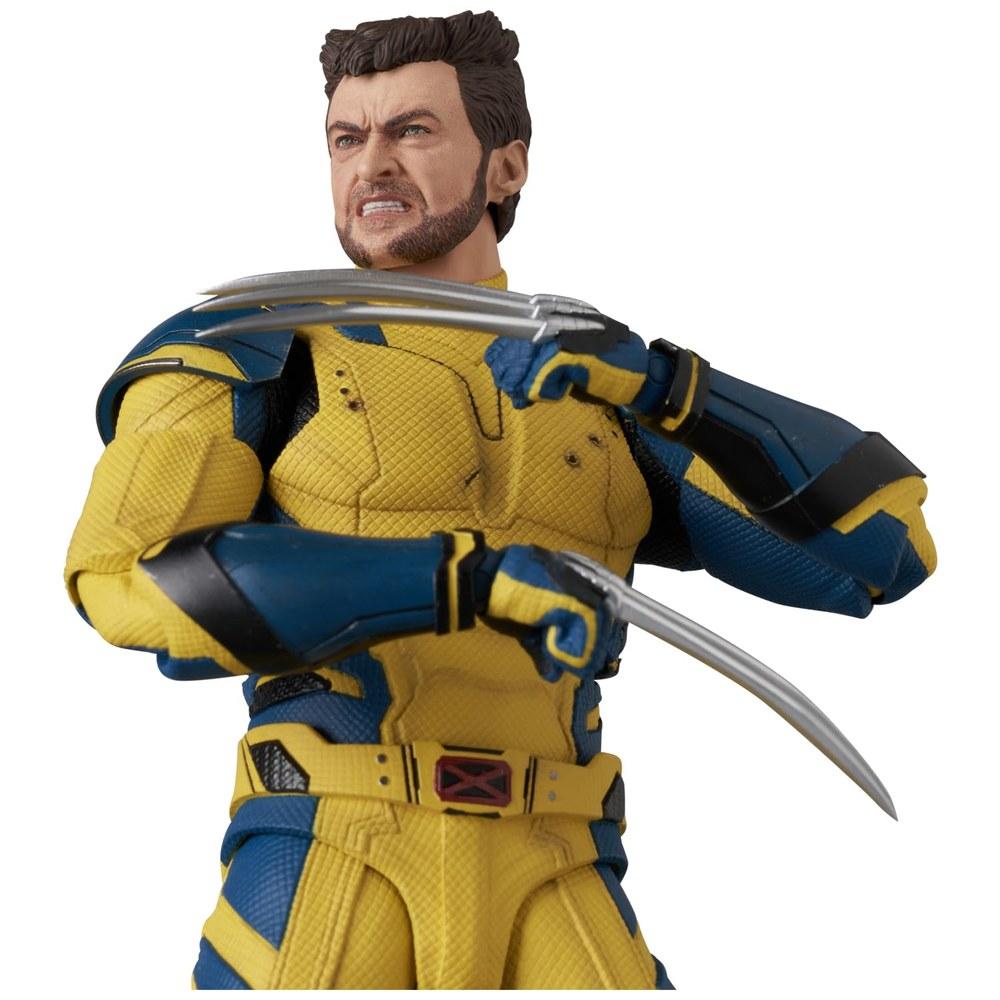 MEDICOM TOY MAFEX Росомаха, Дэдпул и Росомаха (версия). Фигурка 160 мм, без масштаба, окрашенная.