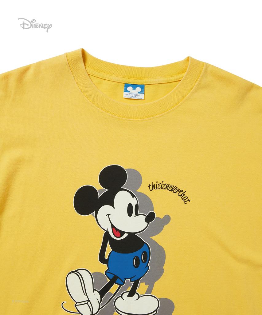 THISISNEVERTHAT Футболка Tnt_Mickey_Classic Желтая