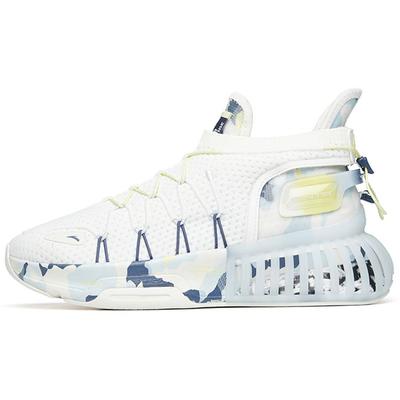 Удобная спортивная повседневная обувь мужские кроссовки белые синие 112218870-5