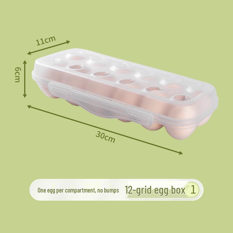 Противоударный уличный контейнер для хранения яиц - Пищевой, Небьющийся с увеличенной высотой