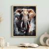 DIY Алмазная картина Страшный слон-ретривер Набор для вышивки крестом Мозаика Искусство Алмазная картина Полный круг/Квадратный алмаз Украшение дома