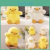 Plush Long Cuddly Duck Toy Charming Yellow Duckling Perfect For Childrens Birthday Gift