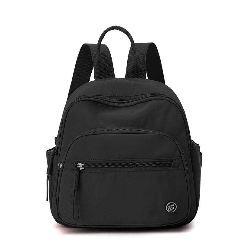 Minimalist Nylon Crossbody Bag With 10in Laptop Sleeve Breathable For Daily Commute Essentials