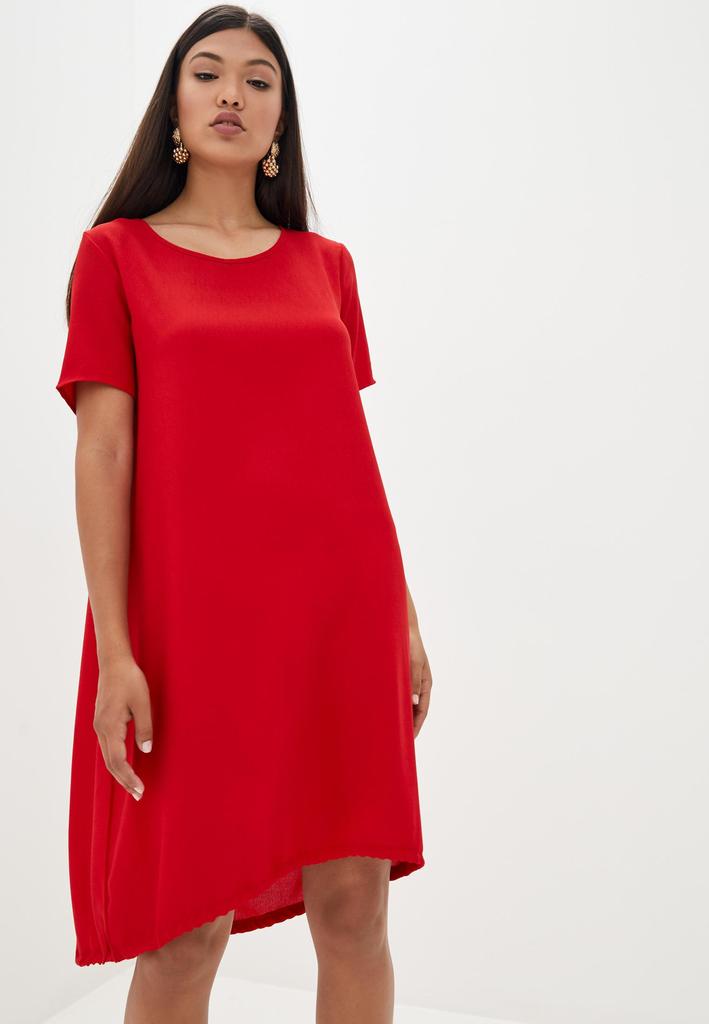 Issa Plus Short Sleeve Shift Dress