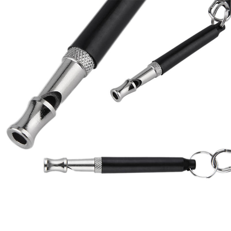 Собачий свисток для остановки лая, бесшумный ультразвуковой отпугиватель звука, поезд с ремешком