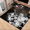 Horror Movie Icons Office Rug Chair Mat, Game Carpet, Suitable for Front Door, Bedroom, Living Room, Desk, Holiday Gift