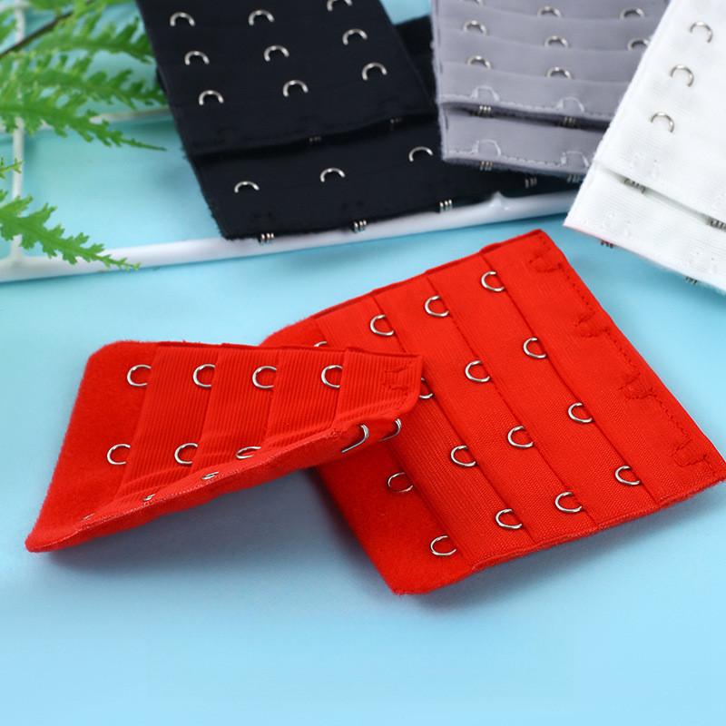 1Pcs Women Bra Extender 4 Rows 4 Hooks Bra Back Lengthen Straps Underwear Accessory
