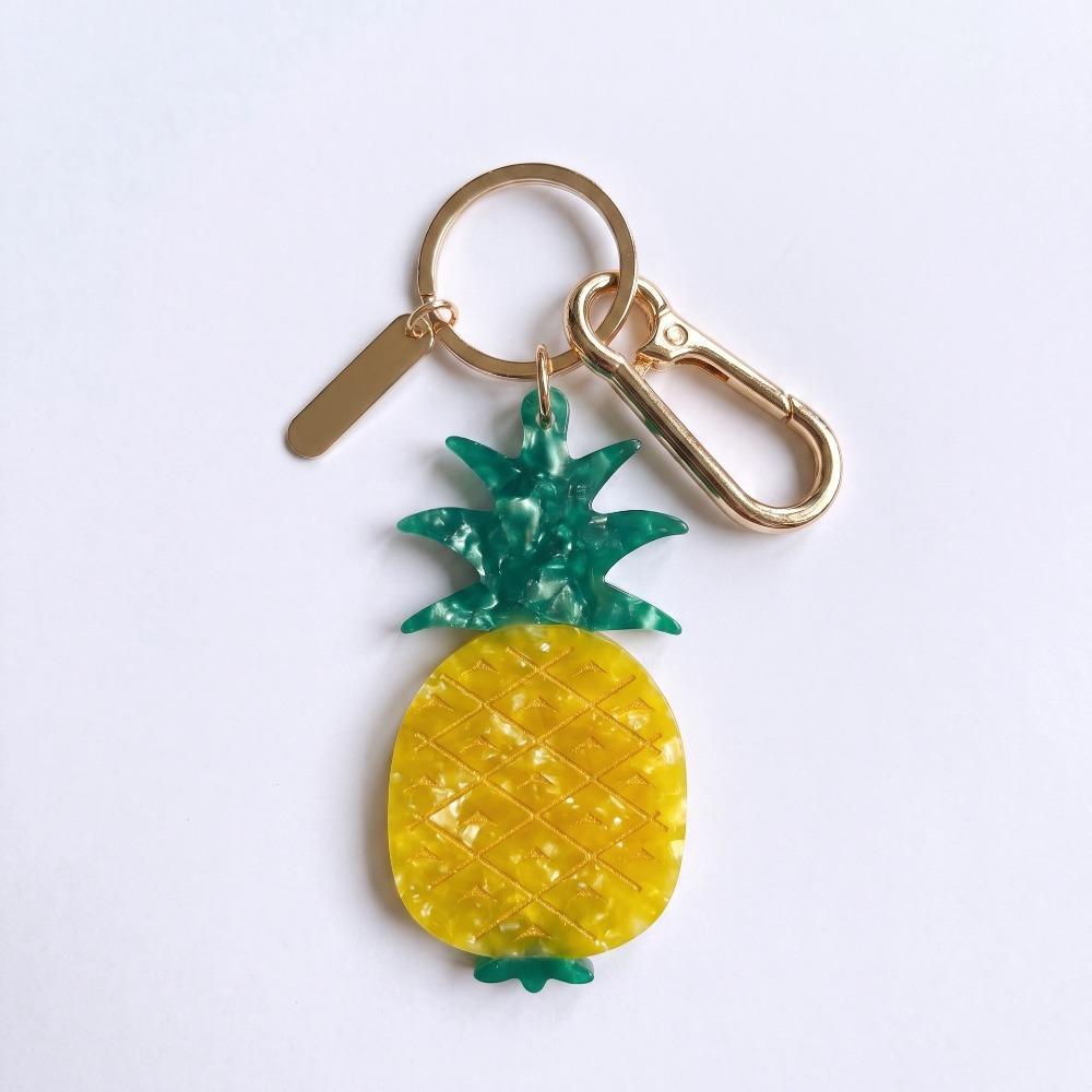 Surfboard Vacation Style Pendant Ice Cream Bag Charm Fashion Acrylic Keychain DIY Accessories