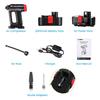 12V 160PSI Cordless Air Compressor Portable Tire Inflator Auto Hand Held Air Pump Digital LCD Rechargeable for Car Bike