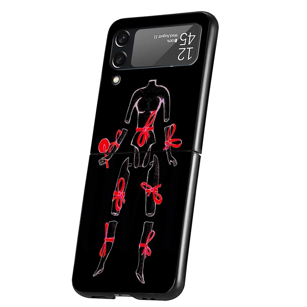 TV Show Dexter Morgan Cover Phone Case For Samsung Galaxy Z Flip 7 6 5 4 3 5G Flip7 Flip6 Flip5 Flip4 Flip3 Black Fundas Shell