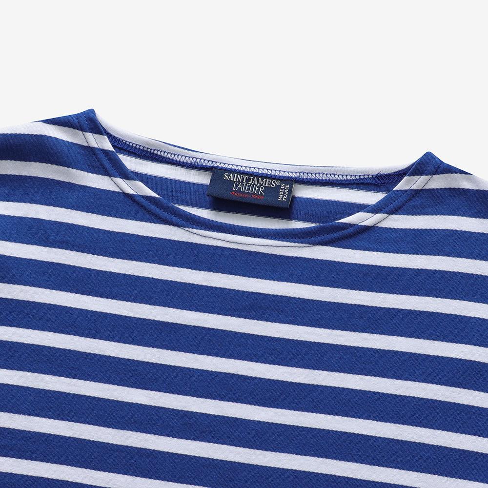 SAINT JAMES [Free Eco Bag] Manquière 18 Long Sleeve T-Shirt (0Zy) Asjm2614326-0Zy