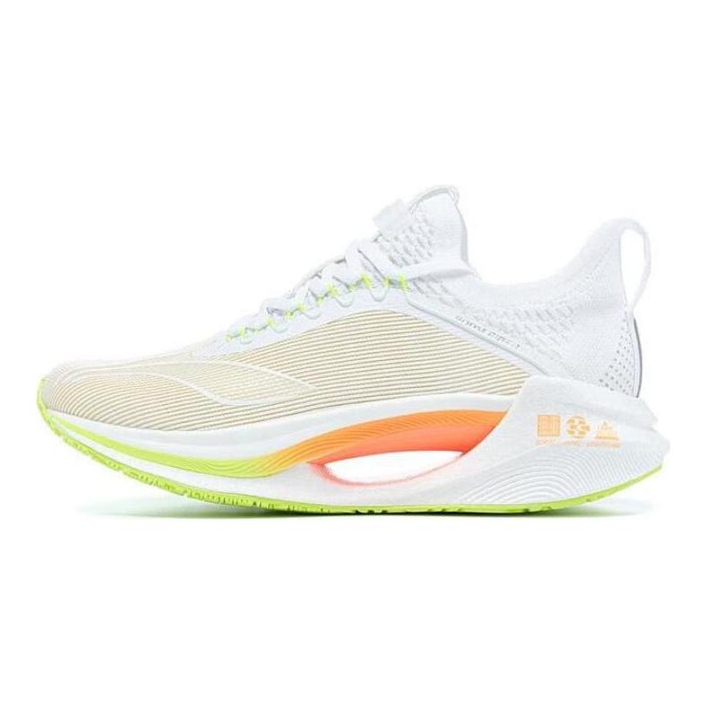 Li Ning Shadow Essential Устойчивые к истиранию Дышащие Низкие Беговые Кроссовки Мужские Белые ARRT007-2