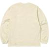 Thisisneverthat Letter Print Casual Loose Round Neck Long Sleeve T-Shirt With Multiple Pockets Unisex tops TN251TTSLT02IVR