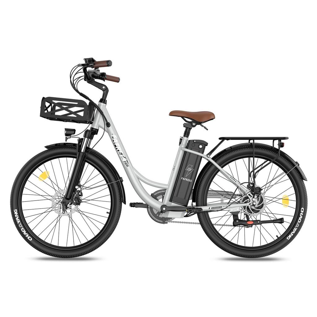 FAFREES F26 Lasting Urban Commuting Electric Bicycle 36V25Ah Battery 250W Motor 26 Inch City Tires 120KM Max Range E-Bike