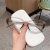 Fashionable Retro Cat Eye TR90 Glasses Frames for Female Netizens Without Makeup Can Be Equipped with Prescription Glasses
