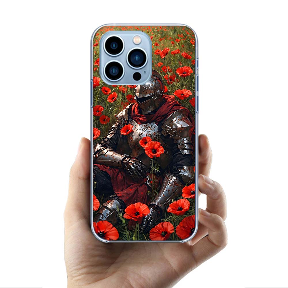 Цветочный Рыцарь Света Чехол для Телефона Для iPhone 16 15 17 Pro Max 17Air 16E 14 Plus 13 12 Mini 11 Pro X XS XR Apple Прозрачный Чехол