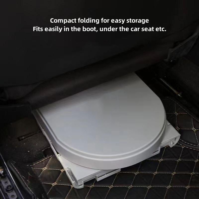 Портативный складной туалет для автомобиля