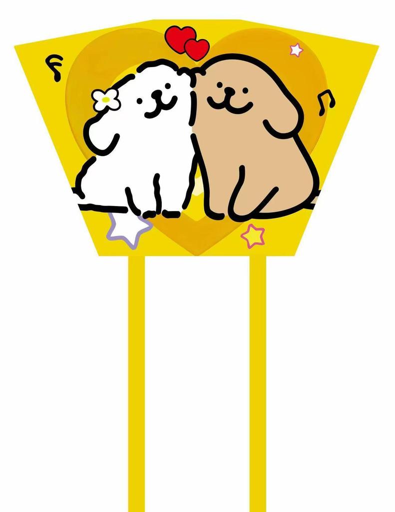 Weifang Soft Cartoon Kite for Kids – Easy to Fly, Portable Outdoor Toy