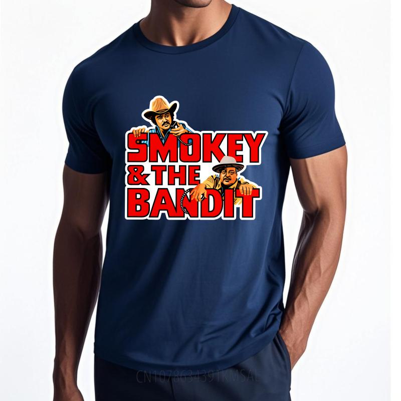 Oversized Summer Teenagers T Shirt Smokey And The Bandit Cartoon Characters Short Sleeve Breathable ONeck Top Tees