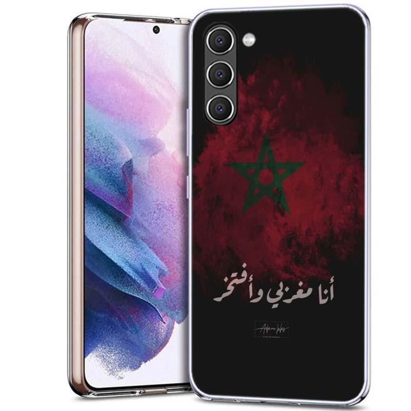 Чехол для телефона с флагом Марокко для Samsung A16 A26 A36 A56 A17 A37 A57 A07 A06 A02S A12 A22 A32 A52S A72 Galaxy A70 A50S A71 A51