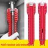 Eight-in-One Multifunctional Sink & Faucet Wrench for Installation and Repair