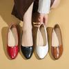 Мода 2025 Весна и Лето Новые Женские Балетки Острый Носок Низкий Каблук Женские Туфли-Бобы Спортивная Повседневная Обувь Женская Zapatos De Mujer