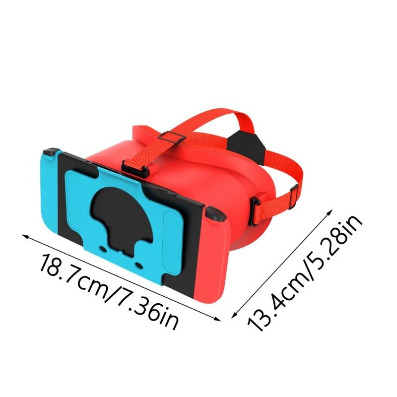 Очки VR-гарнитуры для Nintendo Switch и Nintendo Switch OLED, регулируемые линзы, оголовье для пользователей, игровых энтузиастов