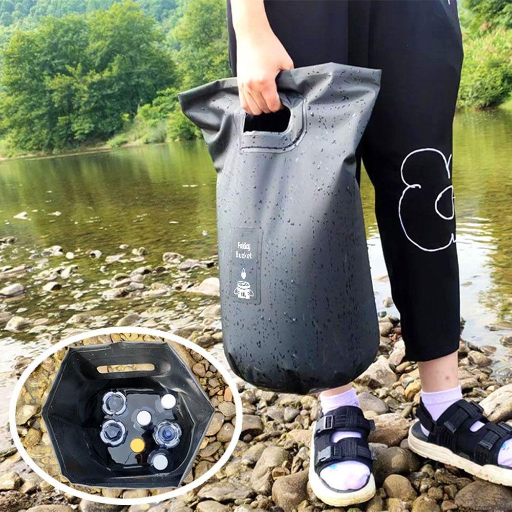 Bag Portable Bucket Water Storage Bag Folding Bucket Water Bucket Collapsible Bucket Fishing Bucket