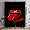 Шторы блэкаут The Rolling Stones для камеры, домашнего интерьера, гостиной, декорации на Хэллоуин, шторы, занавески