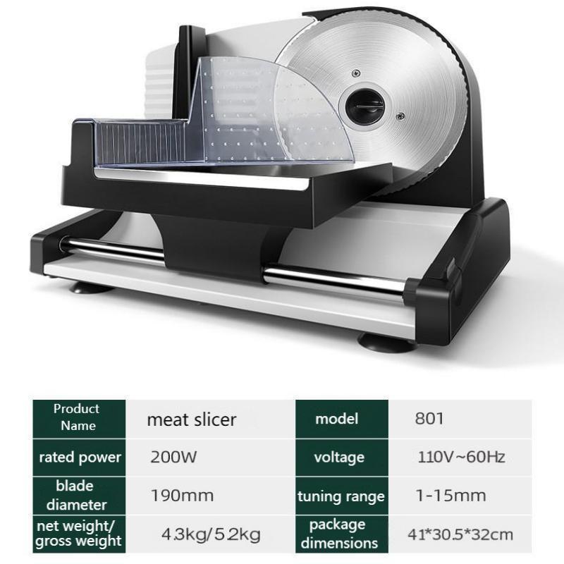 Автоматическая бытовая slicer для мяса и хлеба